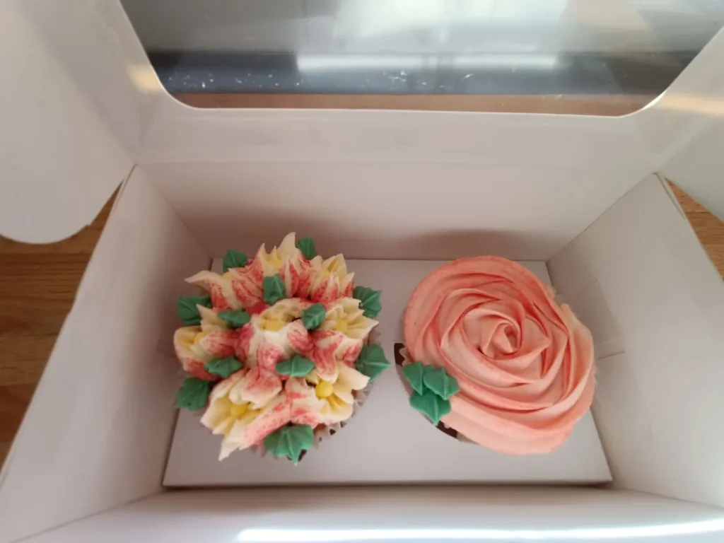 Box of 2 cupcakes